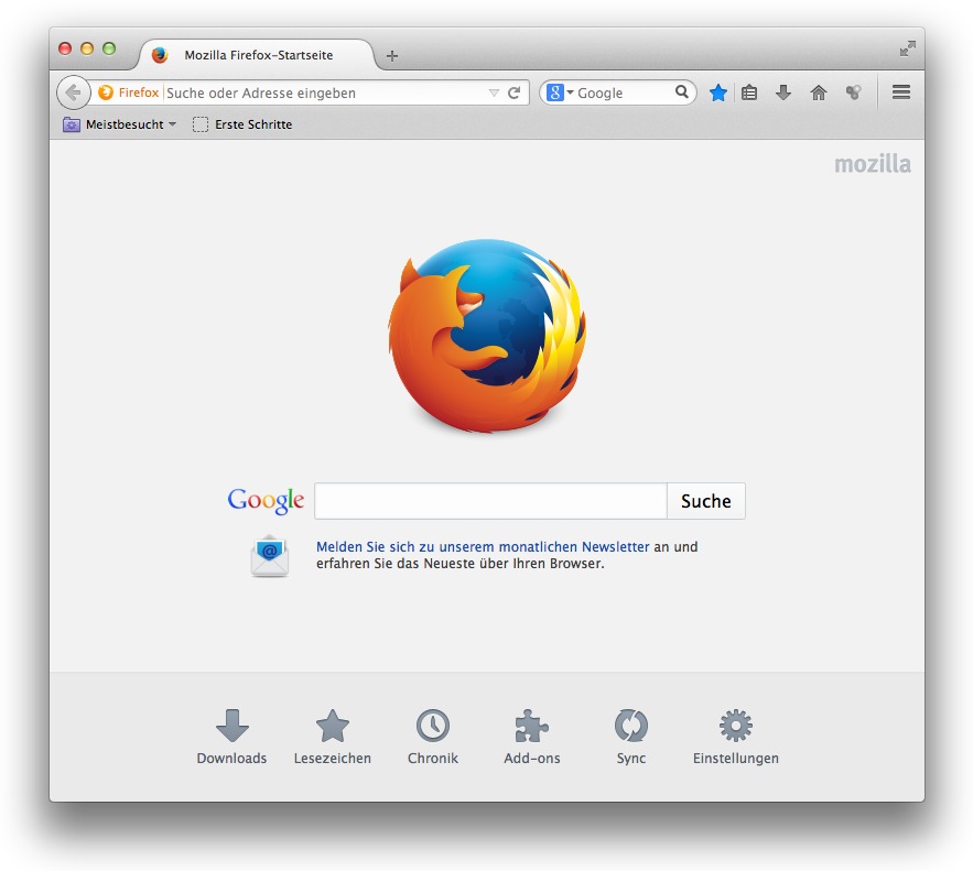 firefox browser for mac os